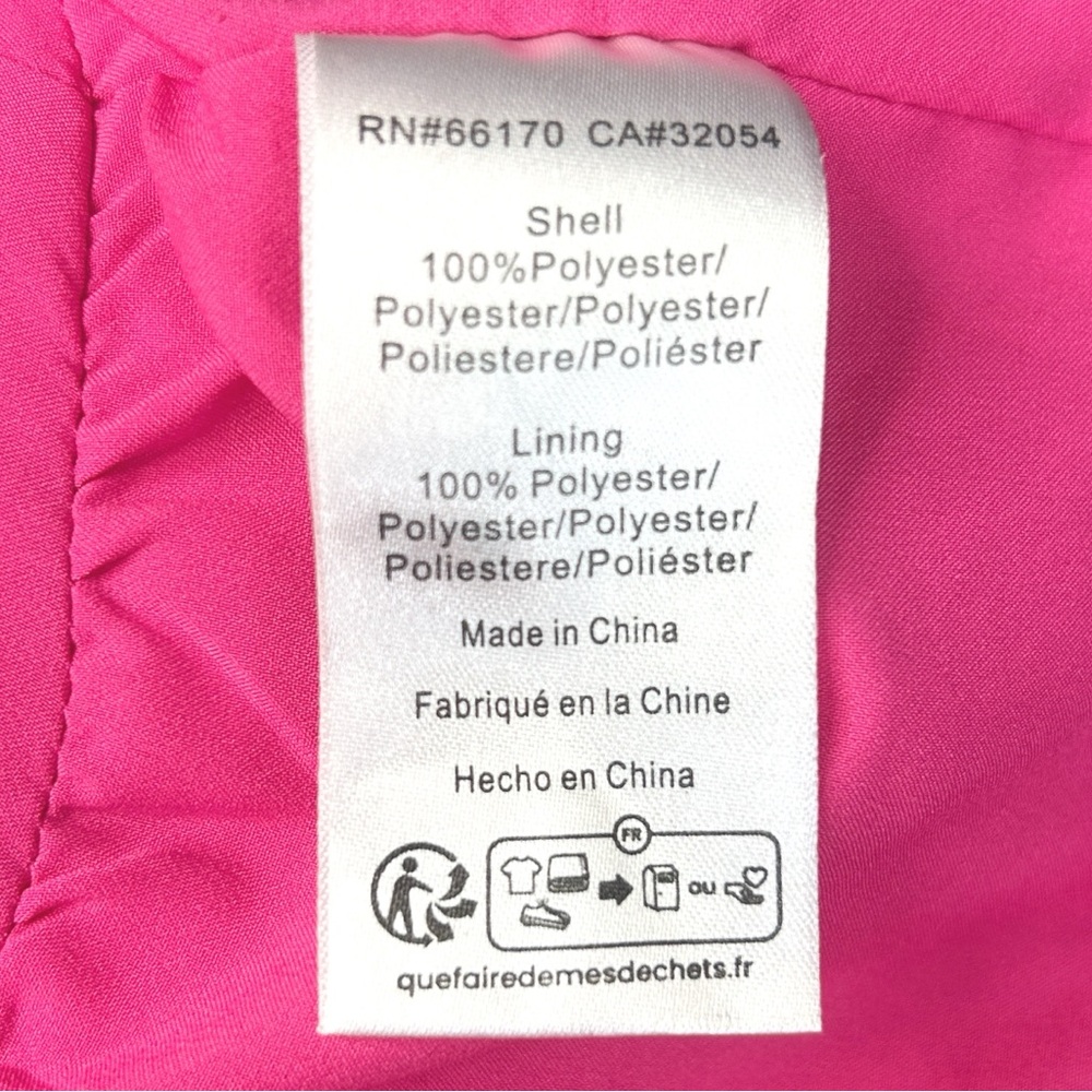 Hutch Drop Waist Bubble Mini Dress 10 Pink Barbie Coquette Girl Icy Pink - Picture 11 of 11